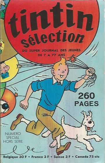 Une Couverture de la Série Tintin Sélection